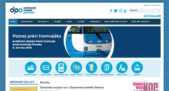 Desktop Screenshot of dpo.cz