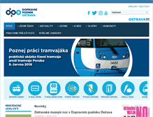 Tablet Screenshot of dpo.cz